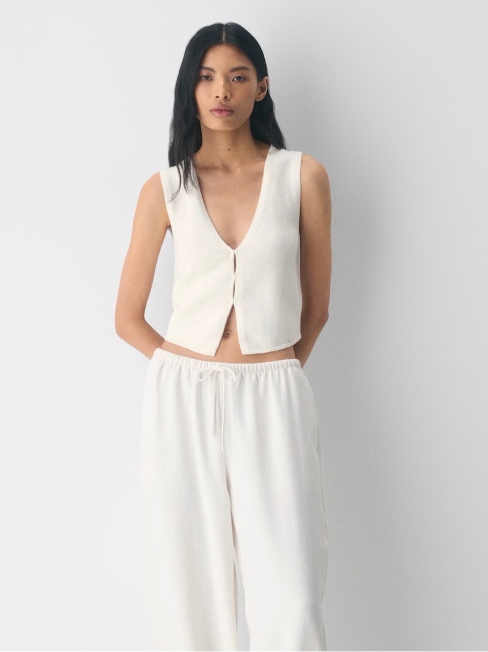 Wilfred Cotton Charm™ Basque Sweater Vest